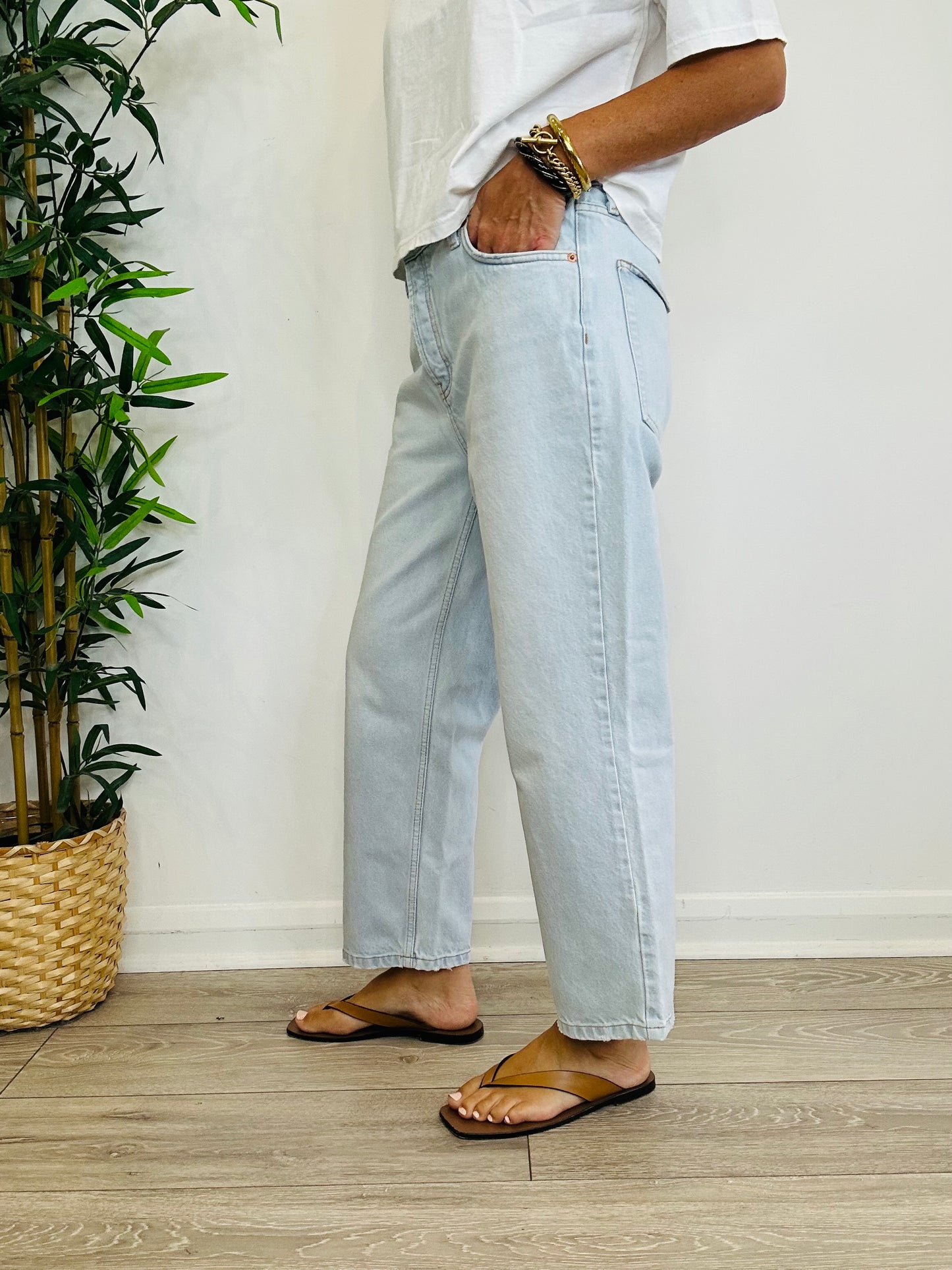 Dad Baggy Jeans - Size 28