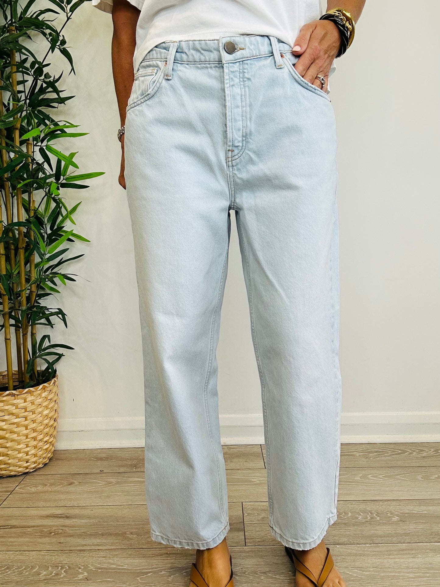 Dad Baggy Jeans - Size 28