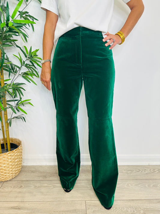 Velvet Trousers - Size 12