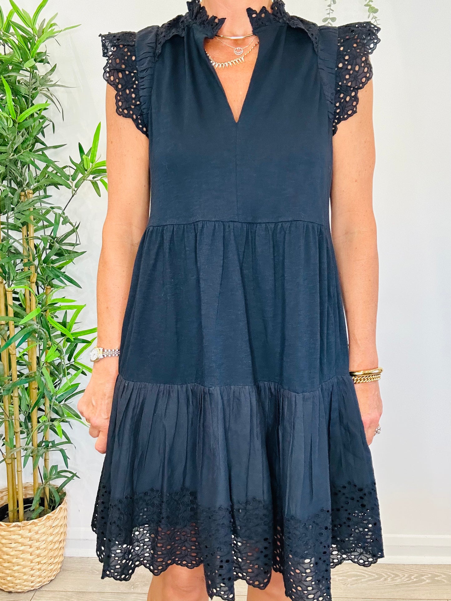 Short Tiered Dress - Size 10