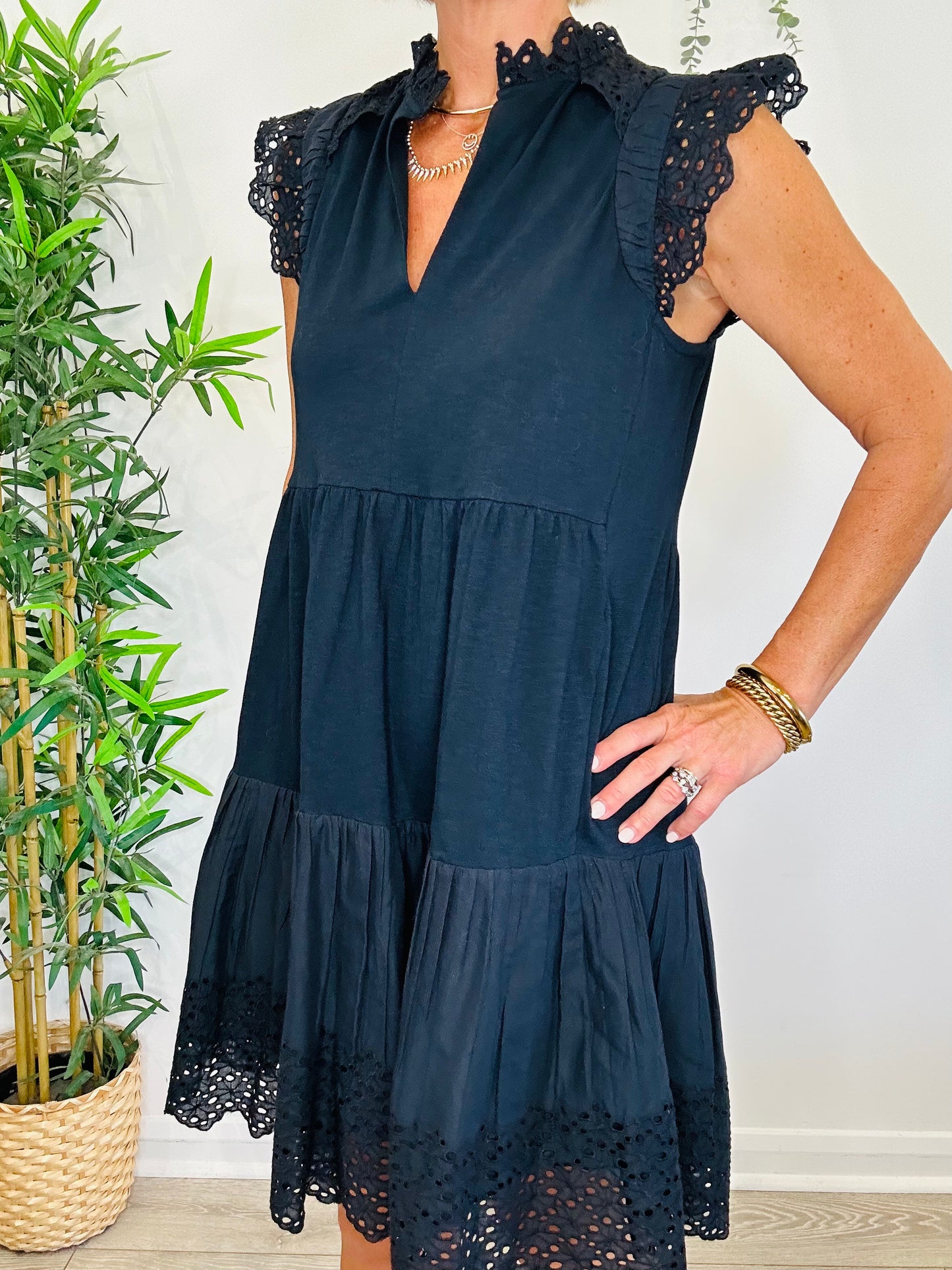 Short Tiered Dress - Size 10