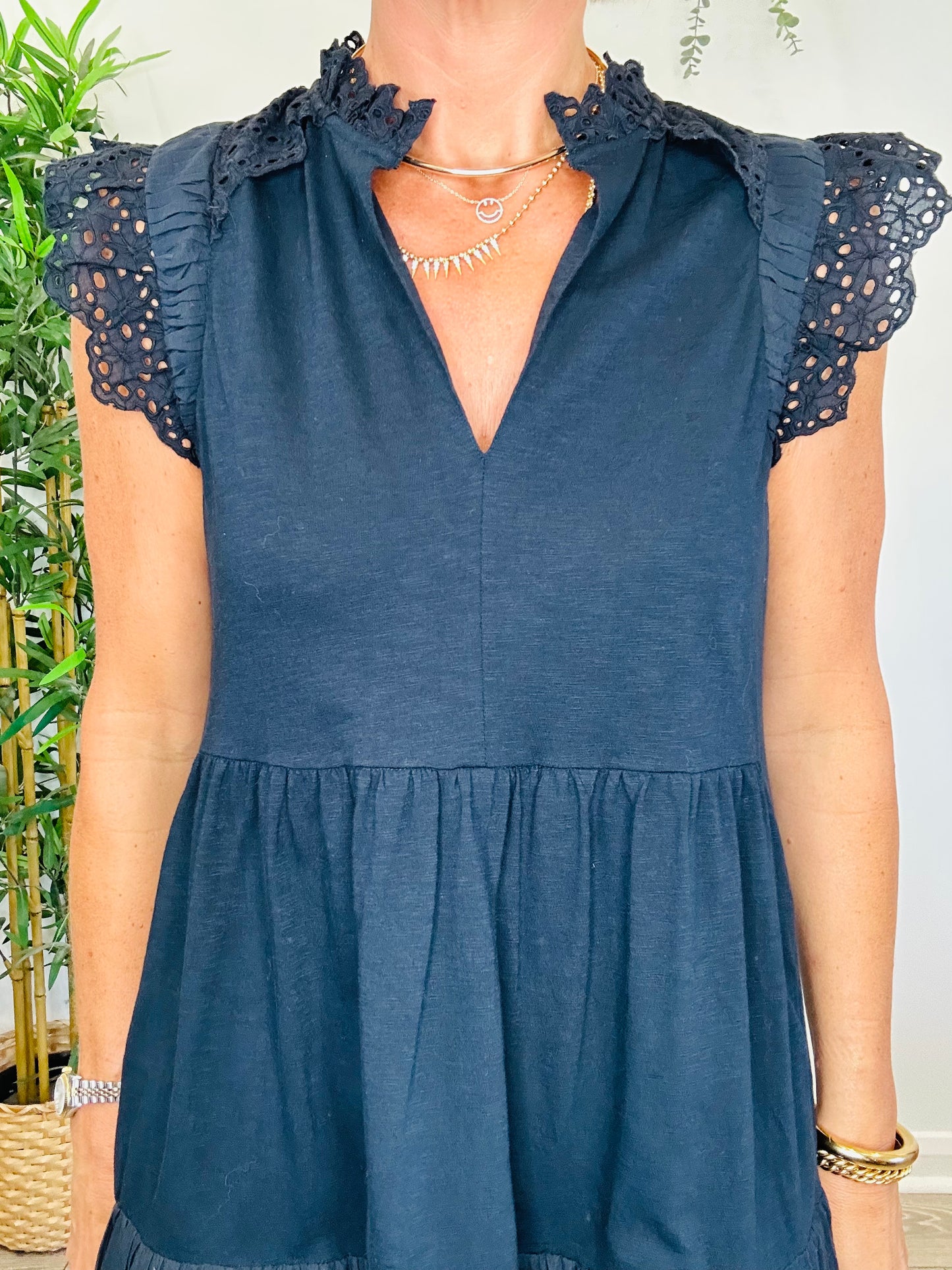 Short Tiered Dress - Size 10