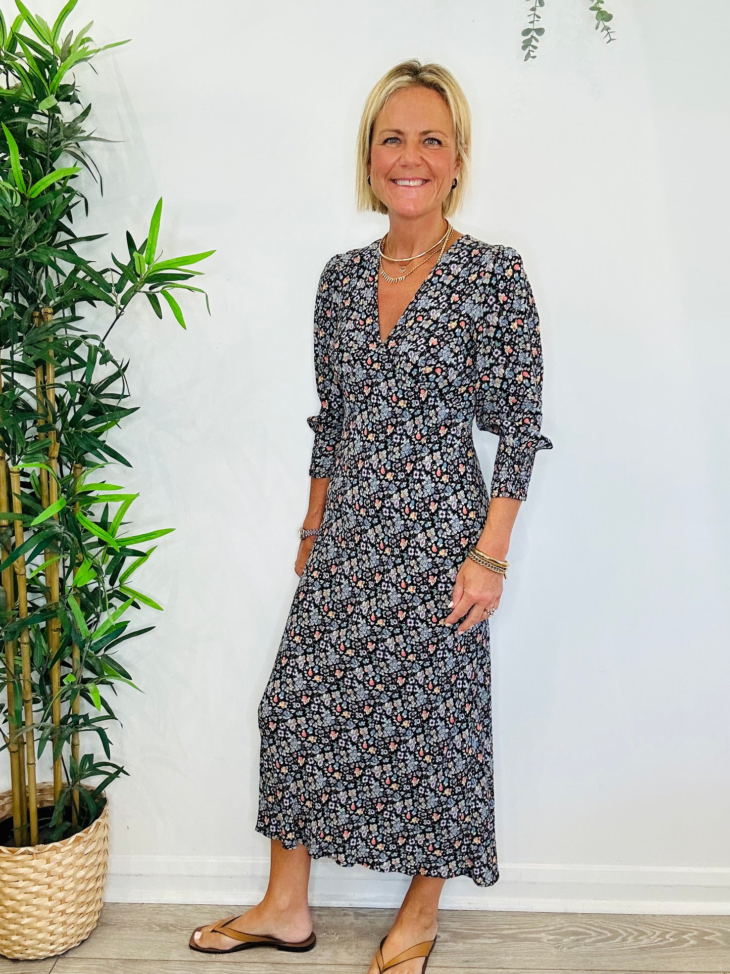 Floral Callie Dress - Size XS