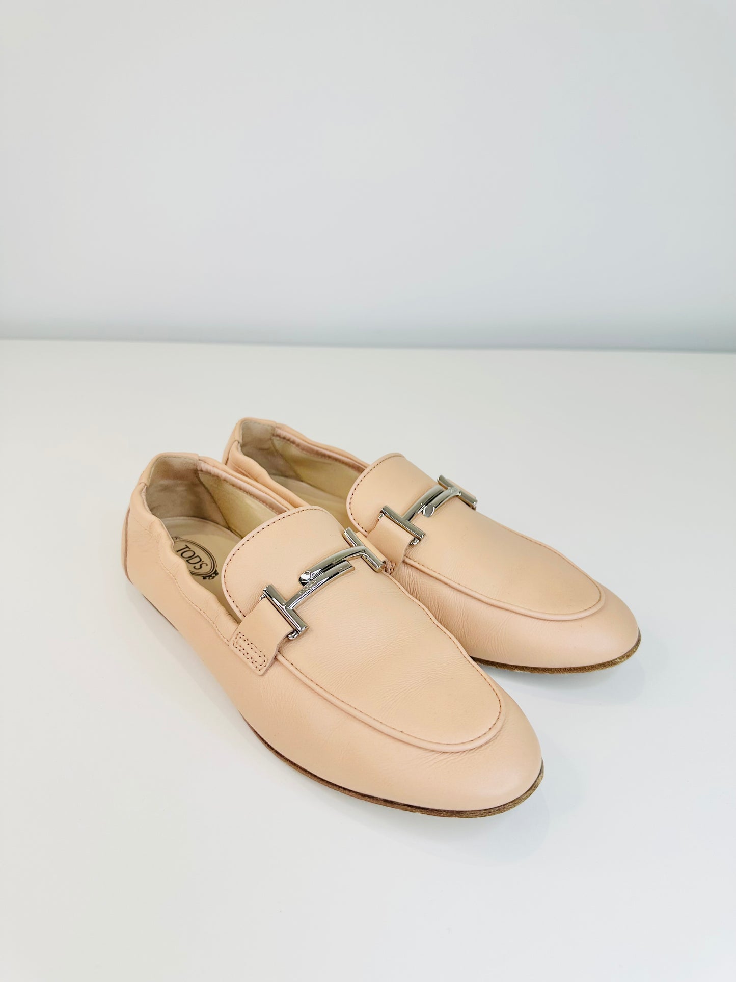 T Leather Loafers - Size 39.5