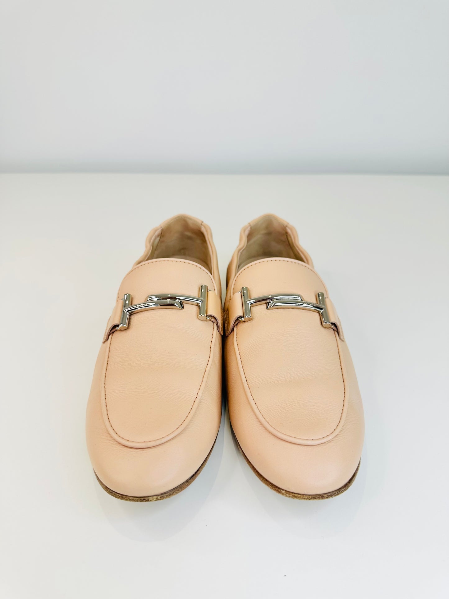 T Leather Loafers - Size 39.5