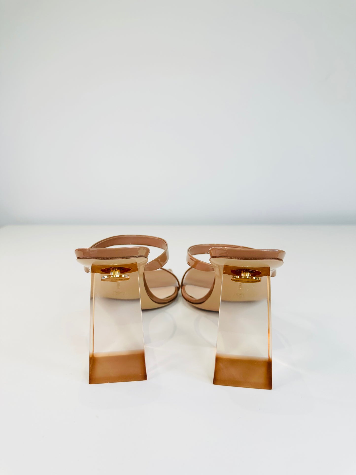Vernice Patent Leather Sandals - Size 40.5