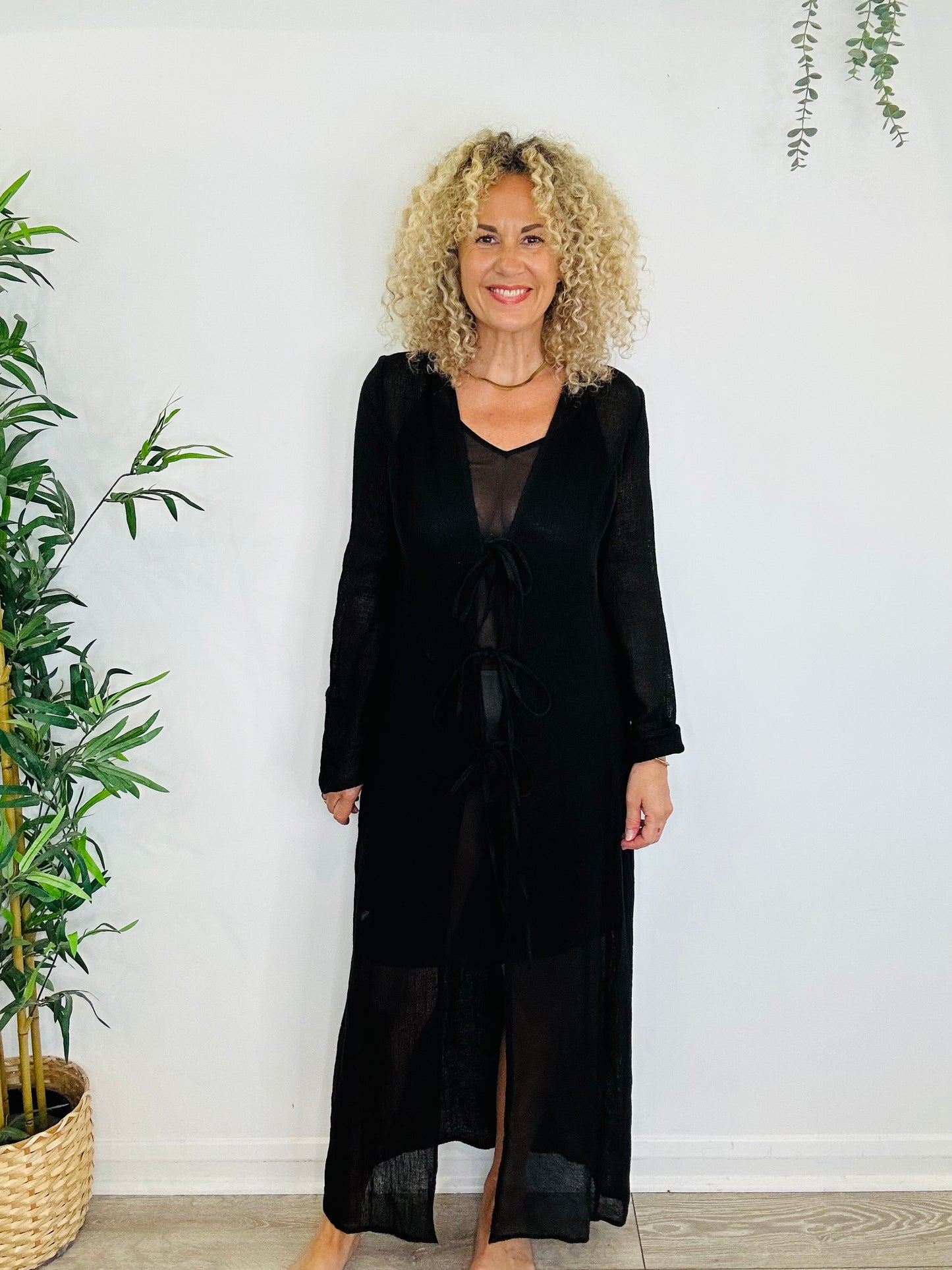 Linen Kaftan - O/S