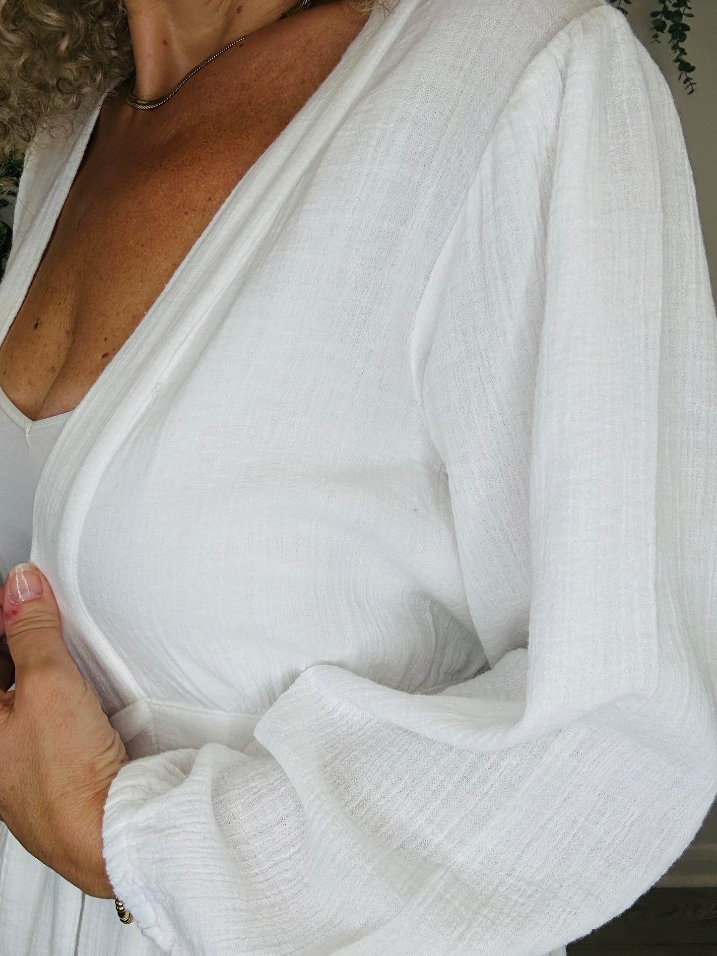 Cotton Gauze Kaftan - Size S