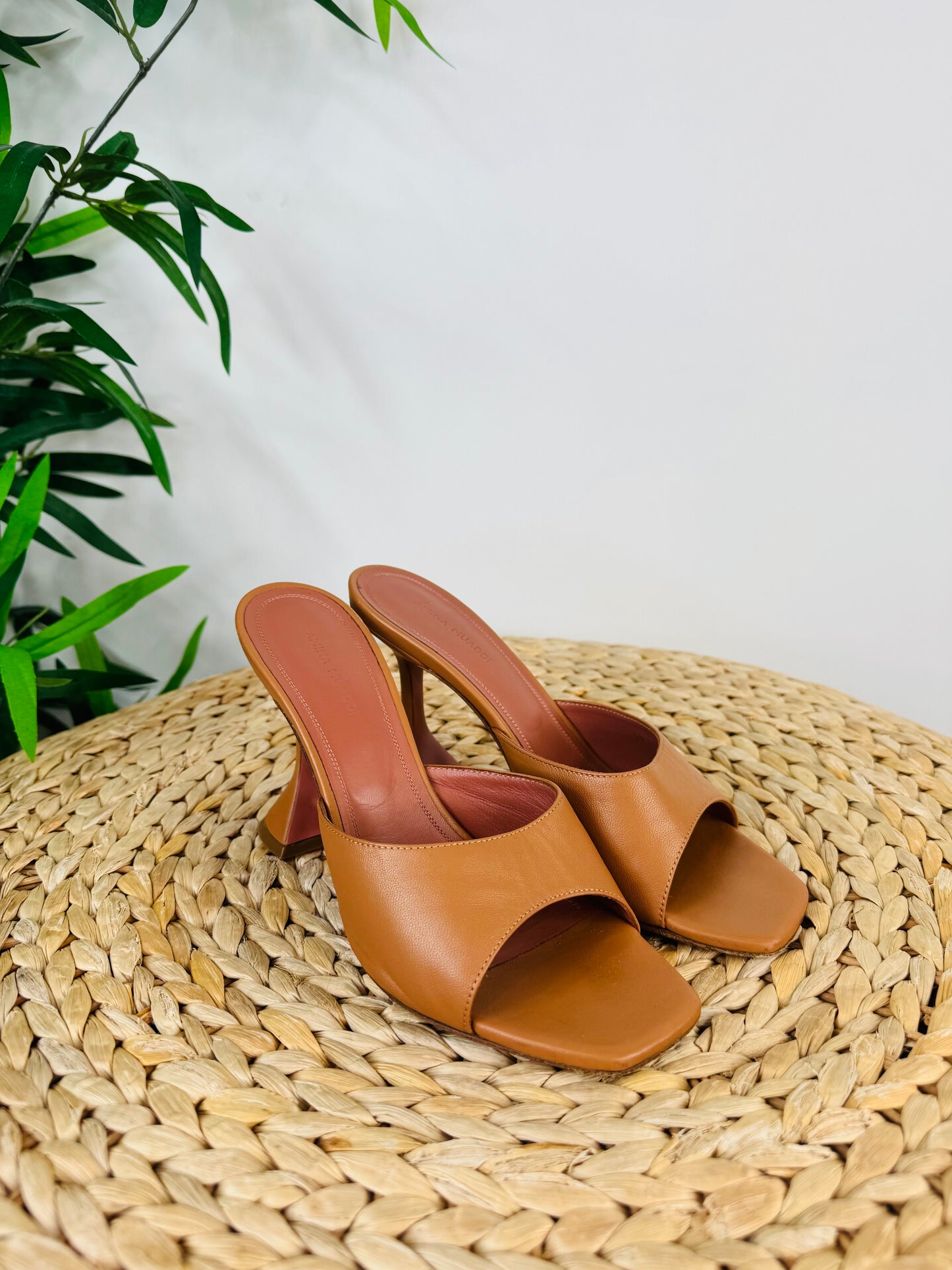 Leather Mules - Size 38.5