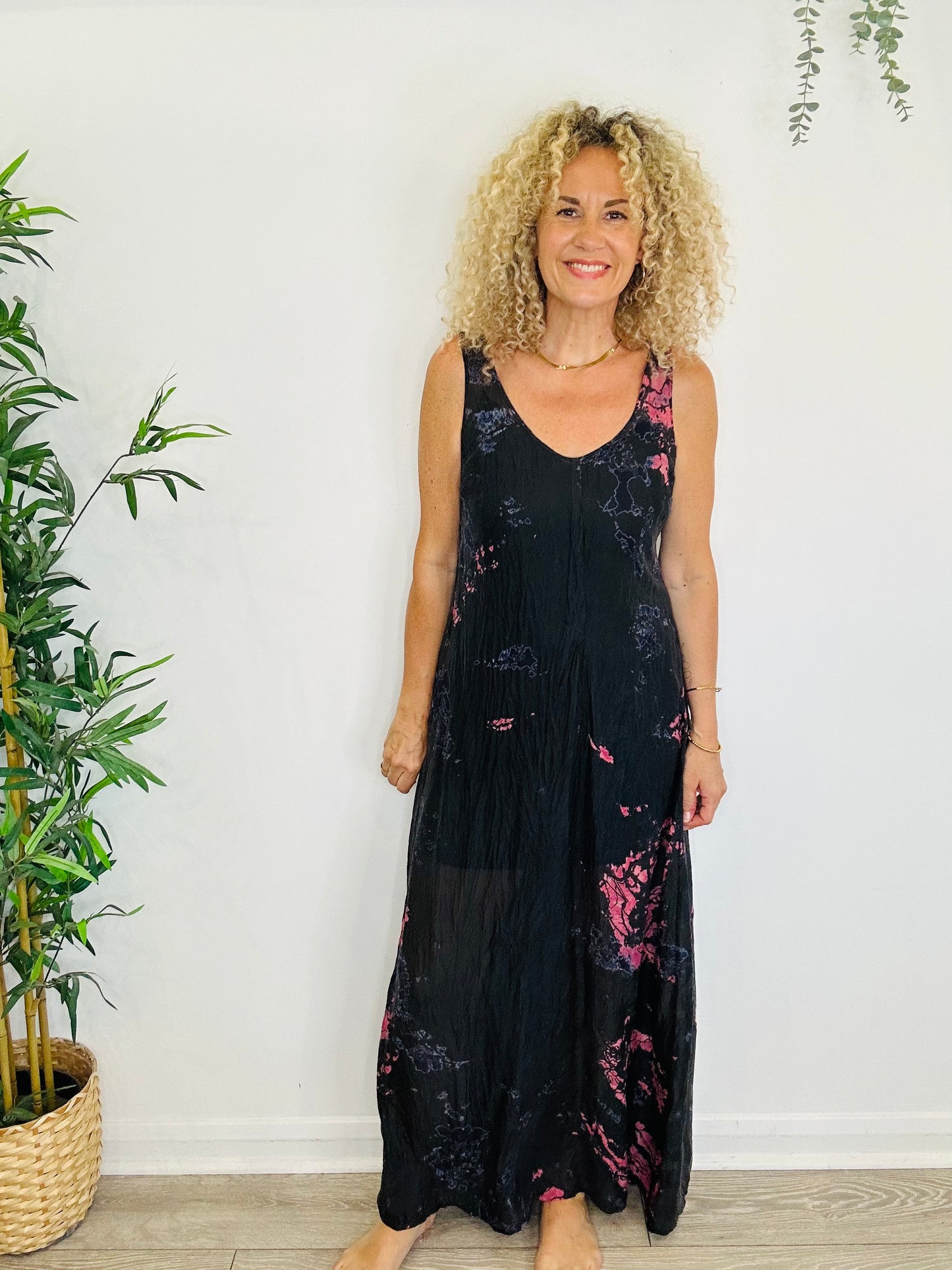 Sheer Silk Dress - Size 2
