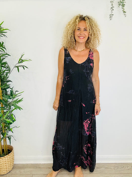 Sheer Silk Dress - Size 2