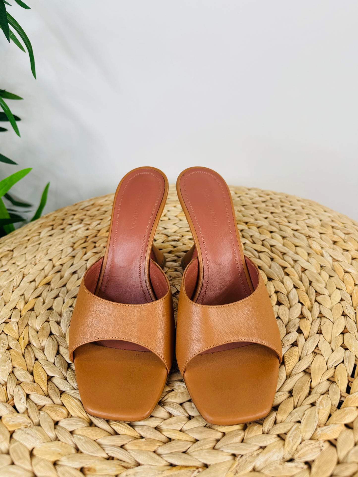 Leather Mules - Size 38.5