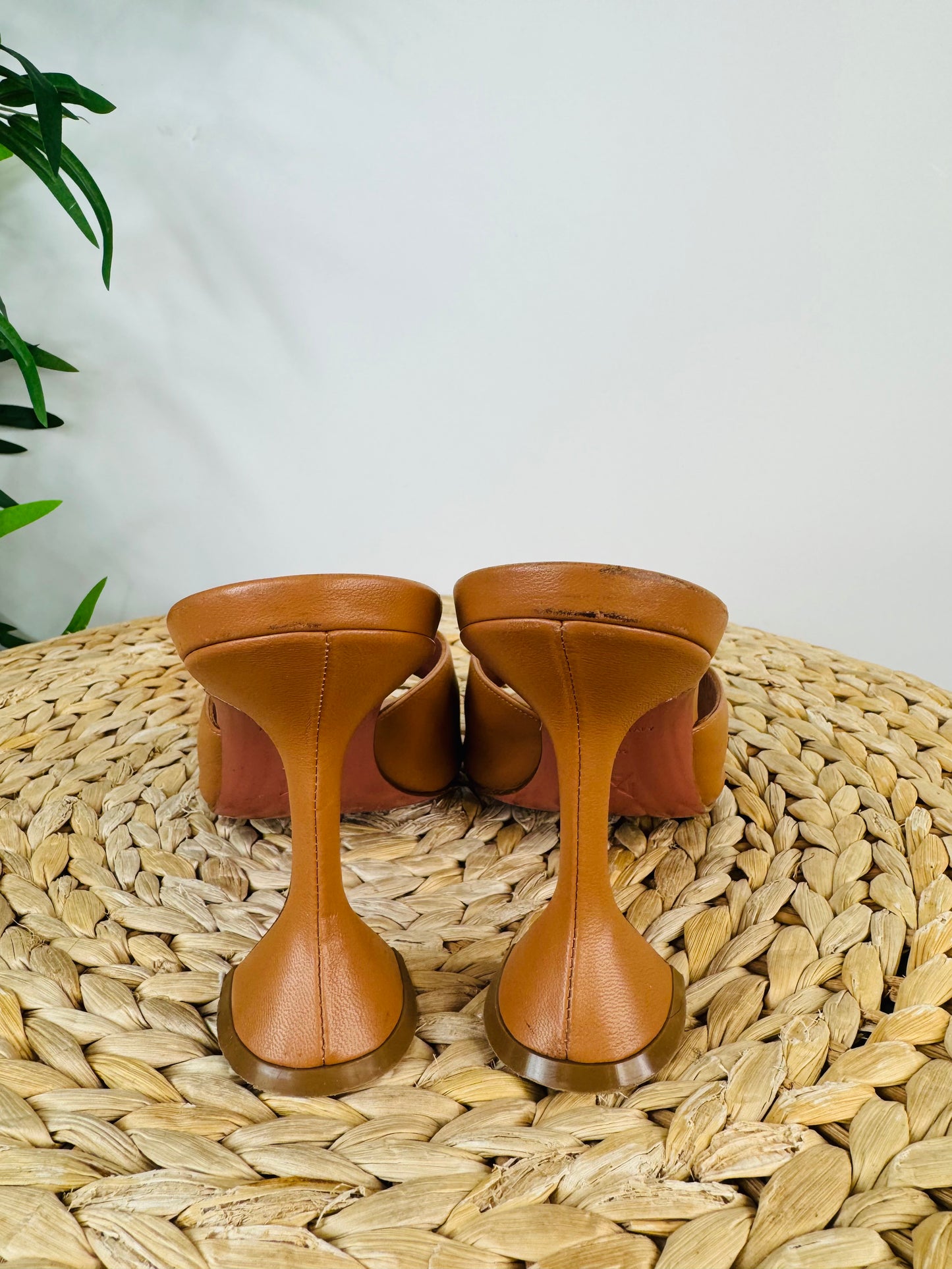 Leather Mules - Size 38.5