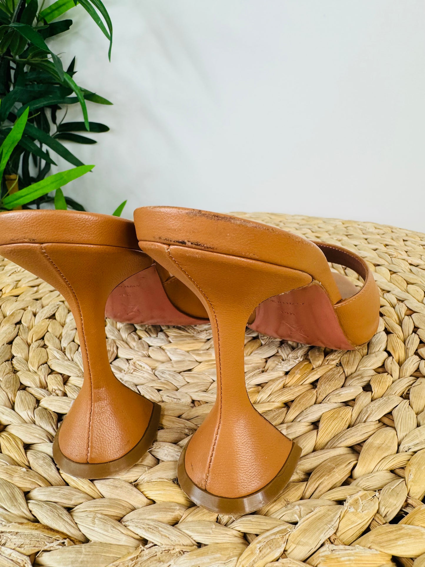 Leather Mules - Size 38.5