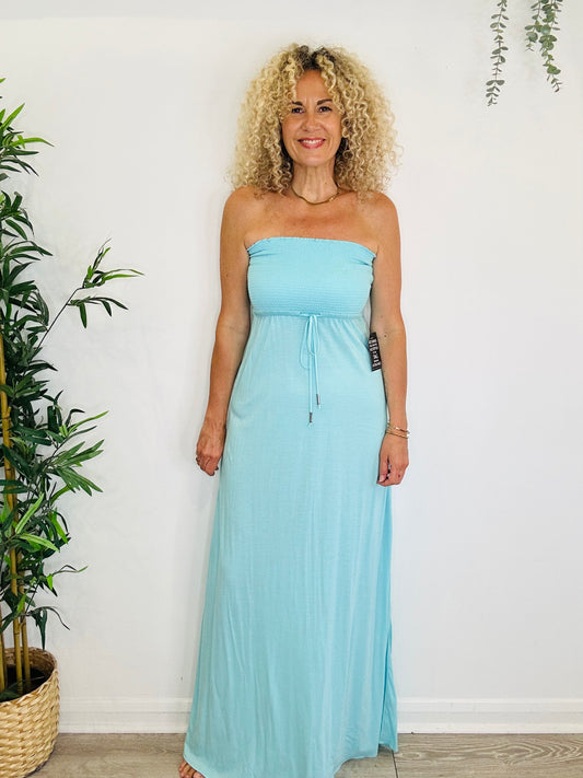 Bandeau Maxi Dress - Size S