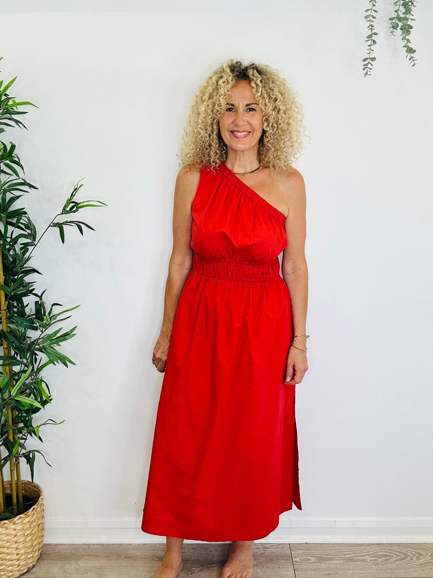 Selani One Shoulder Dress - Size L
