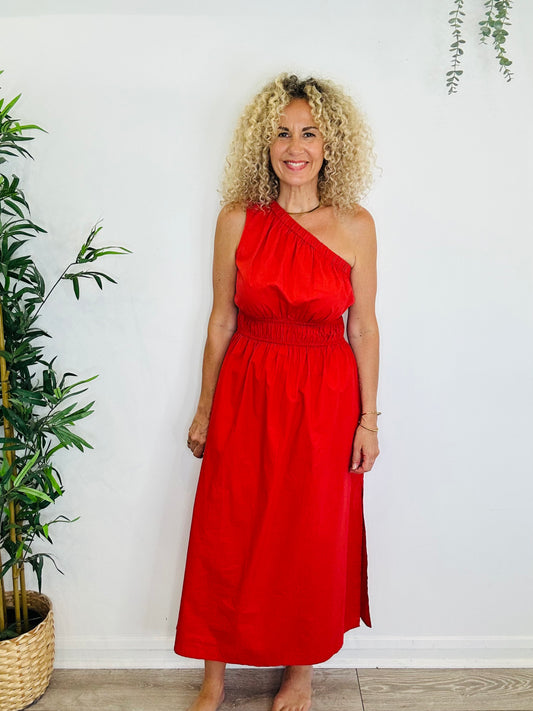 Selani One Shoulder Dress - Size L