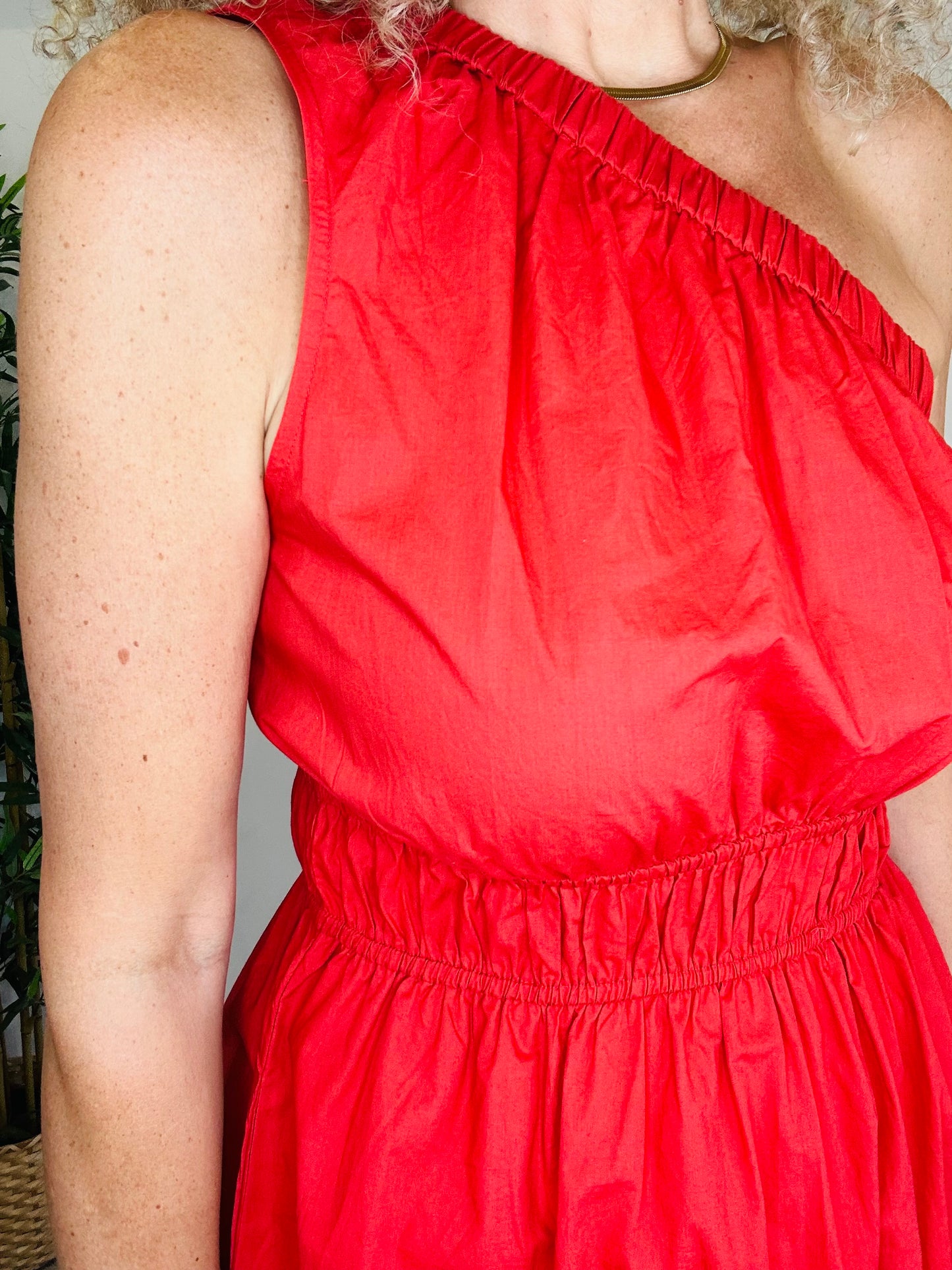 Selani One Shoulder Dress - Size L