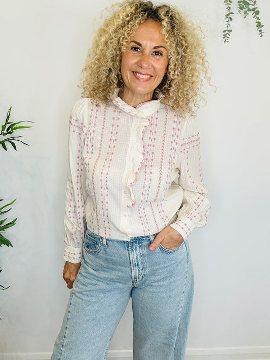 Embroidered Shirt - Size 40