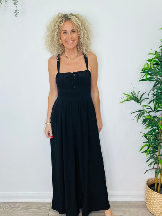 Silk Jumpsuit - Size 12