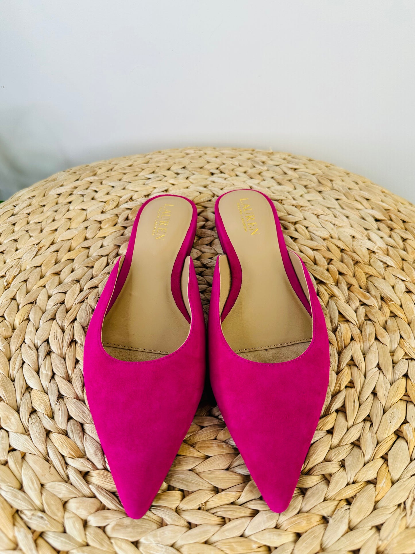 Suede Mules - Size 38.5
