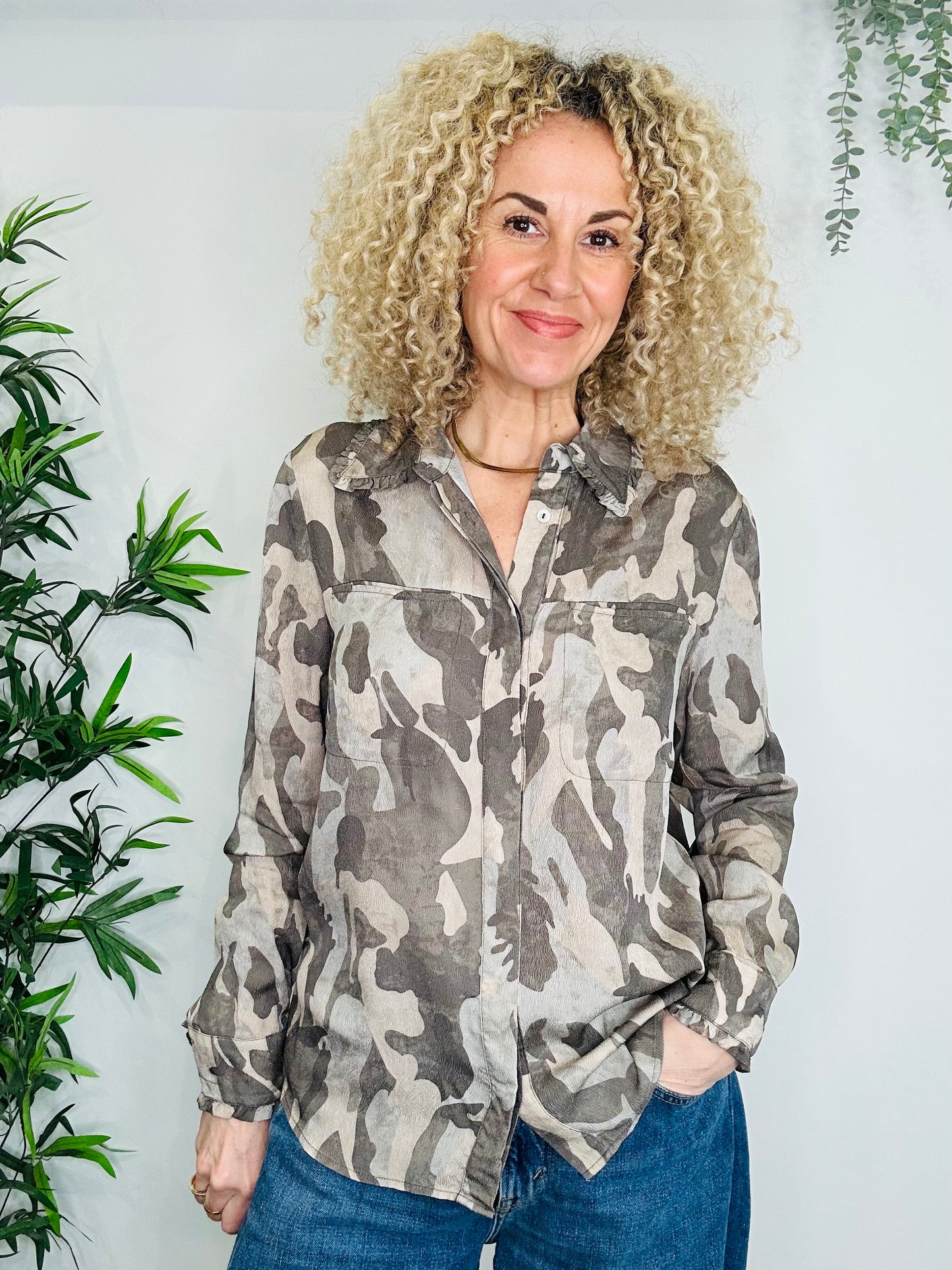 Camo Shirt - Size 38