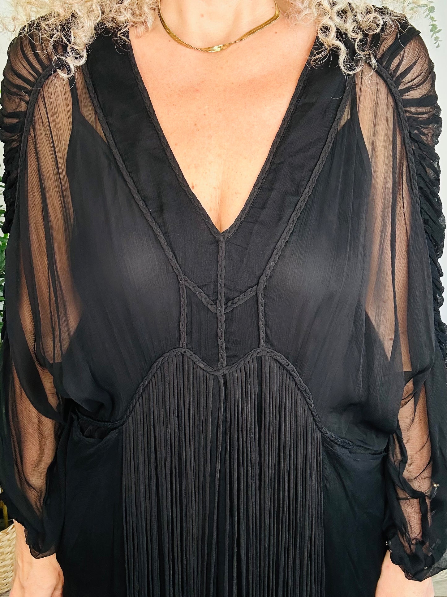 Dorothy Chiffon Dress - Size XS