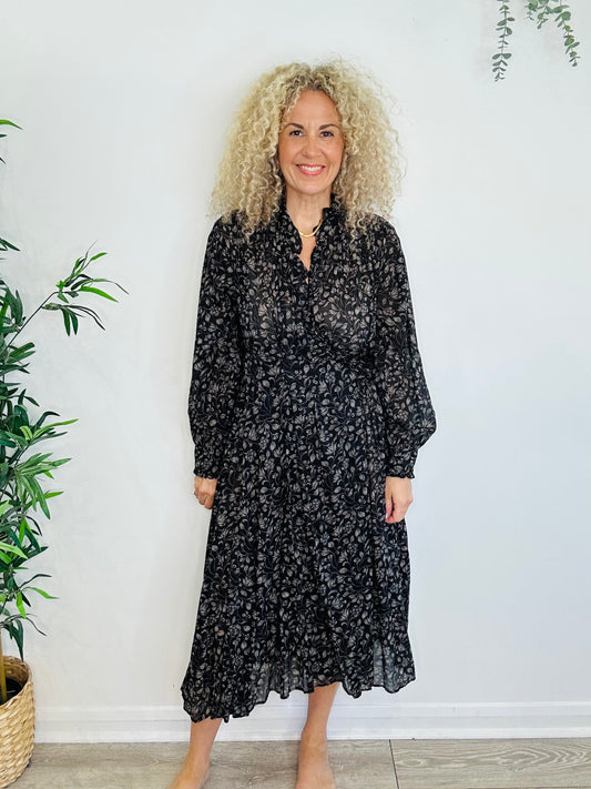 Maelys Wrap Dress - Size 38