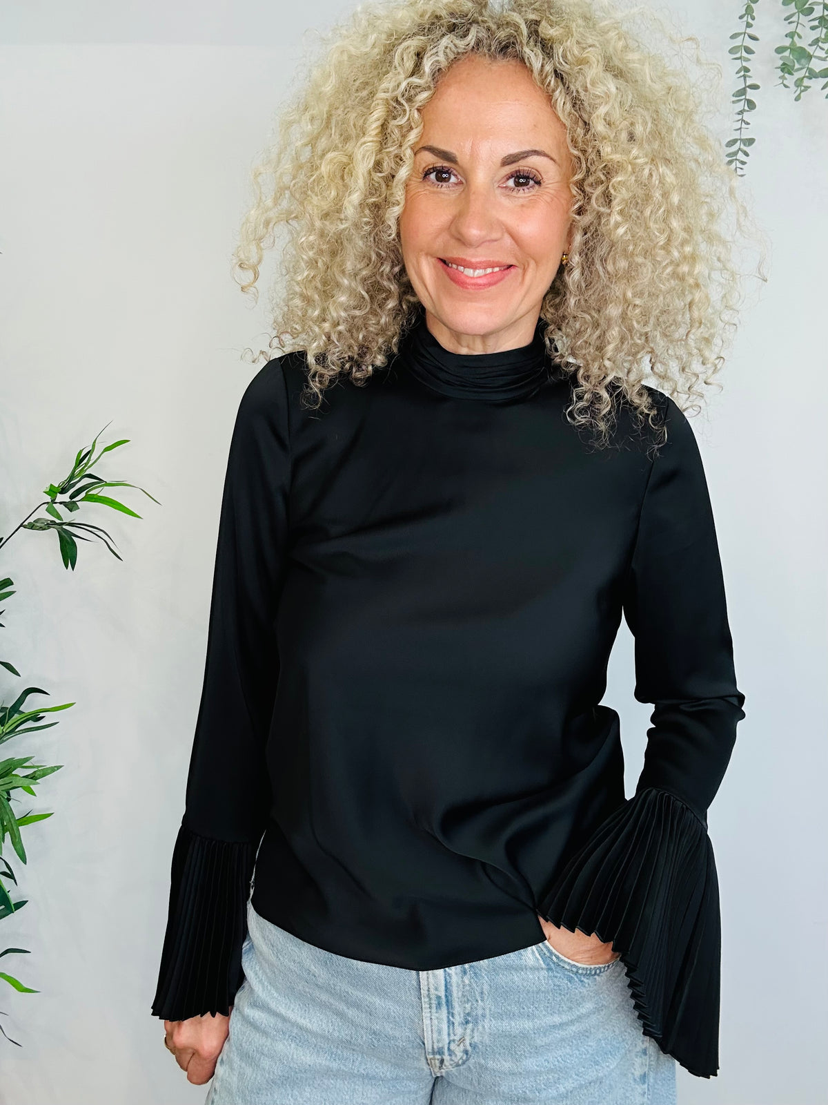 Satin Top - Size 8