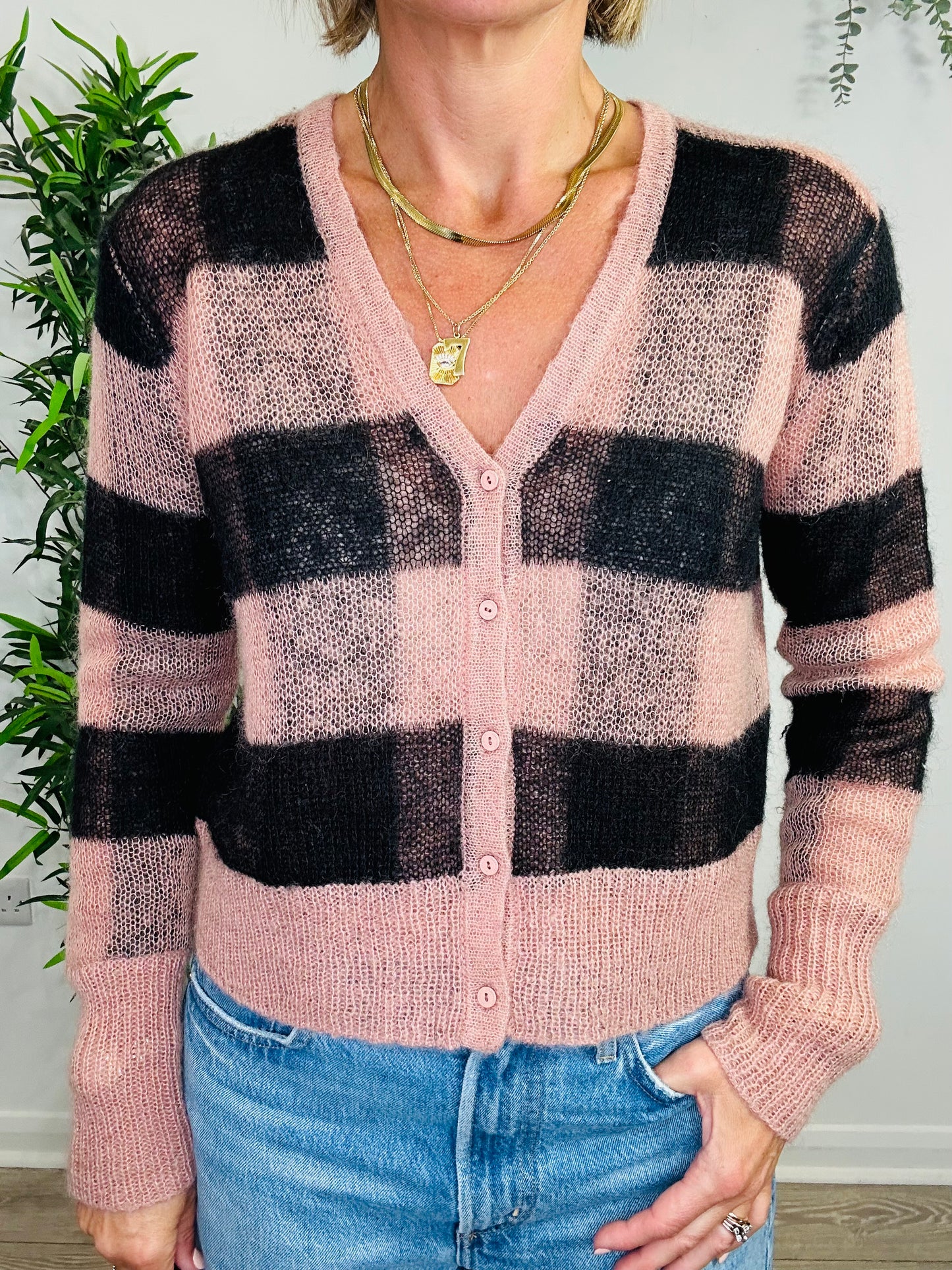 Mohair Cardigan - Size S