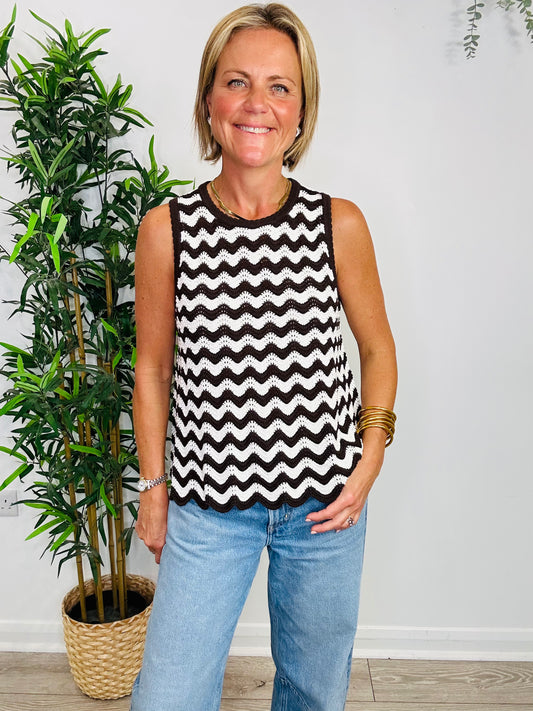 Crochet Tank - Size S