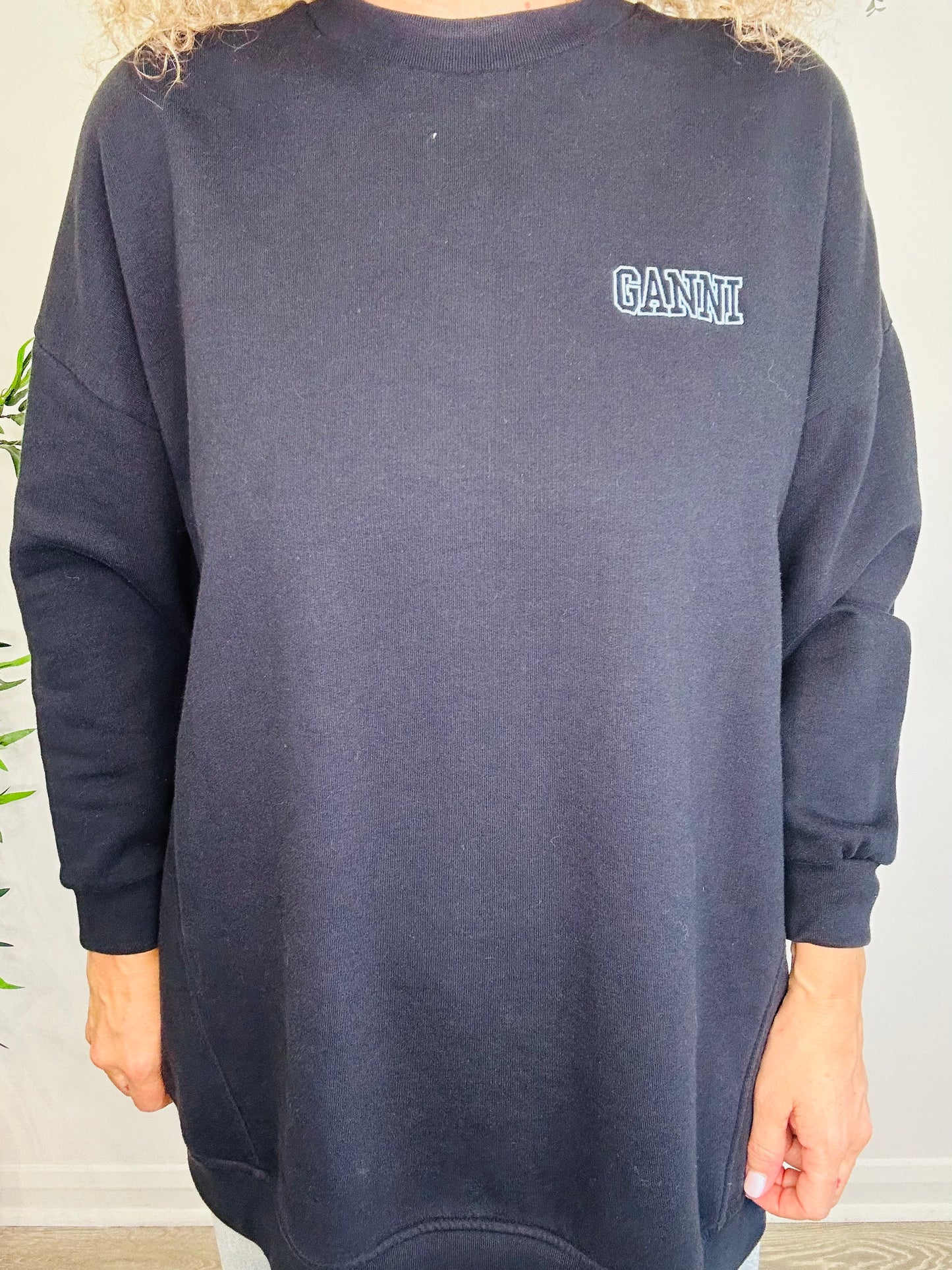 Oversized Logo Sweatshirt - Size S/M