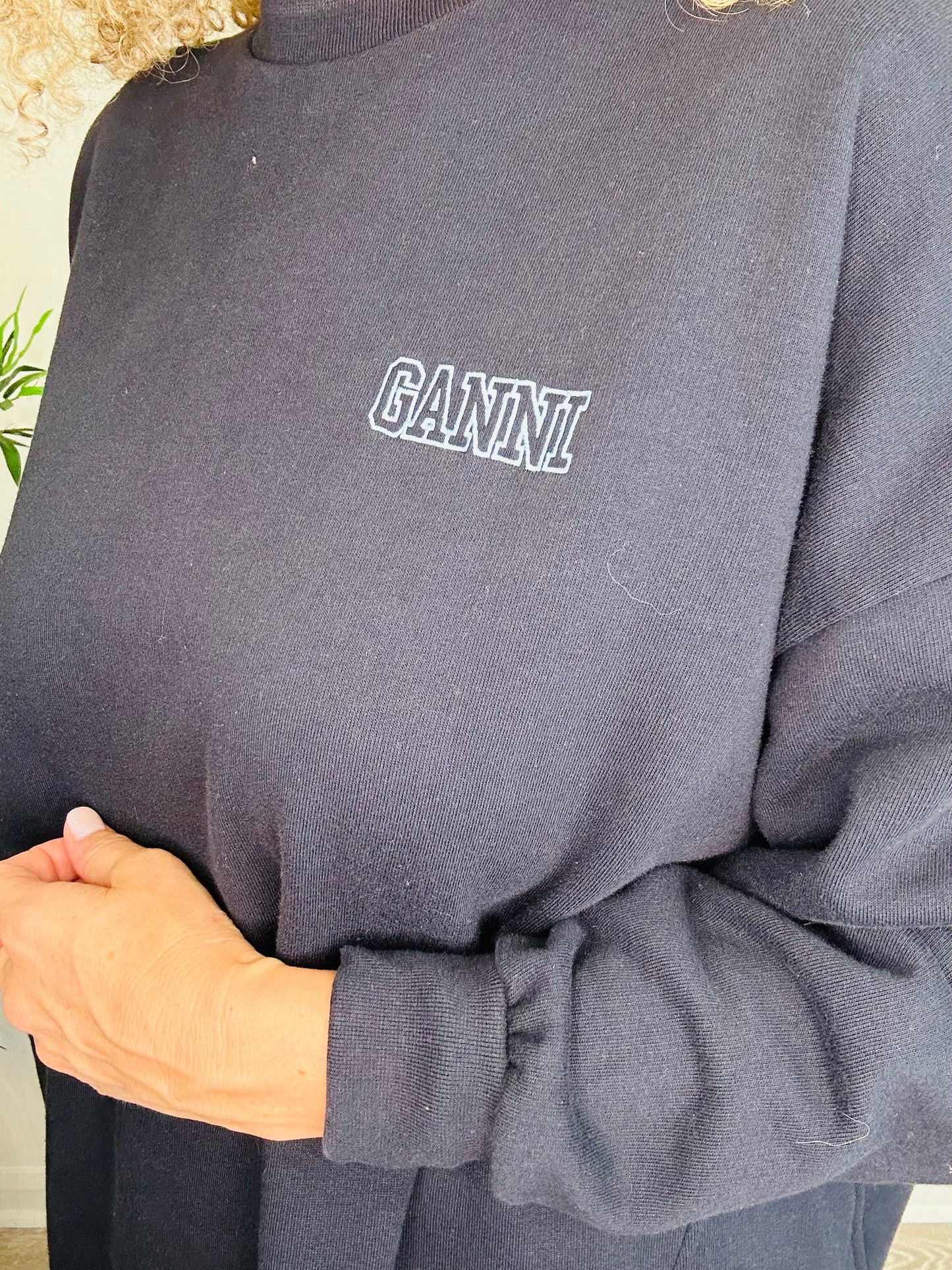 Oversized Logo Sweatshirt - Size S/M