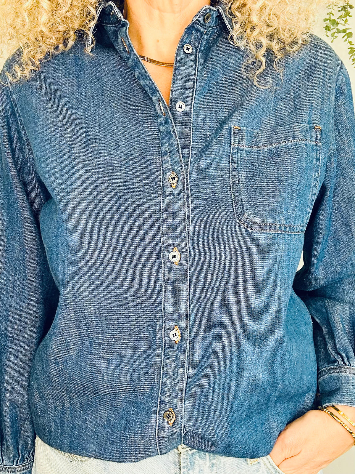 Denim Shirt - Size 6