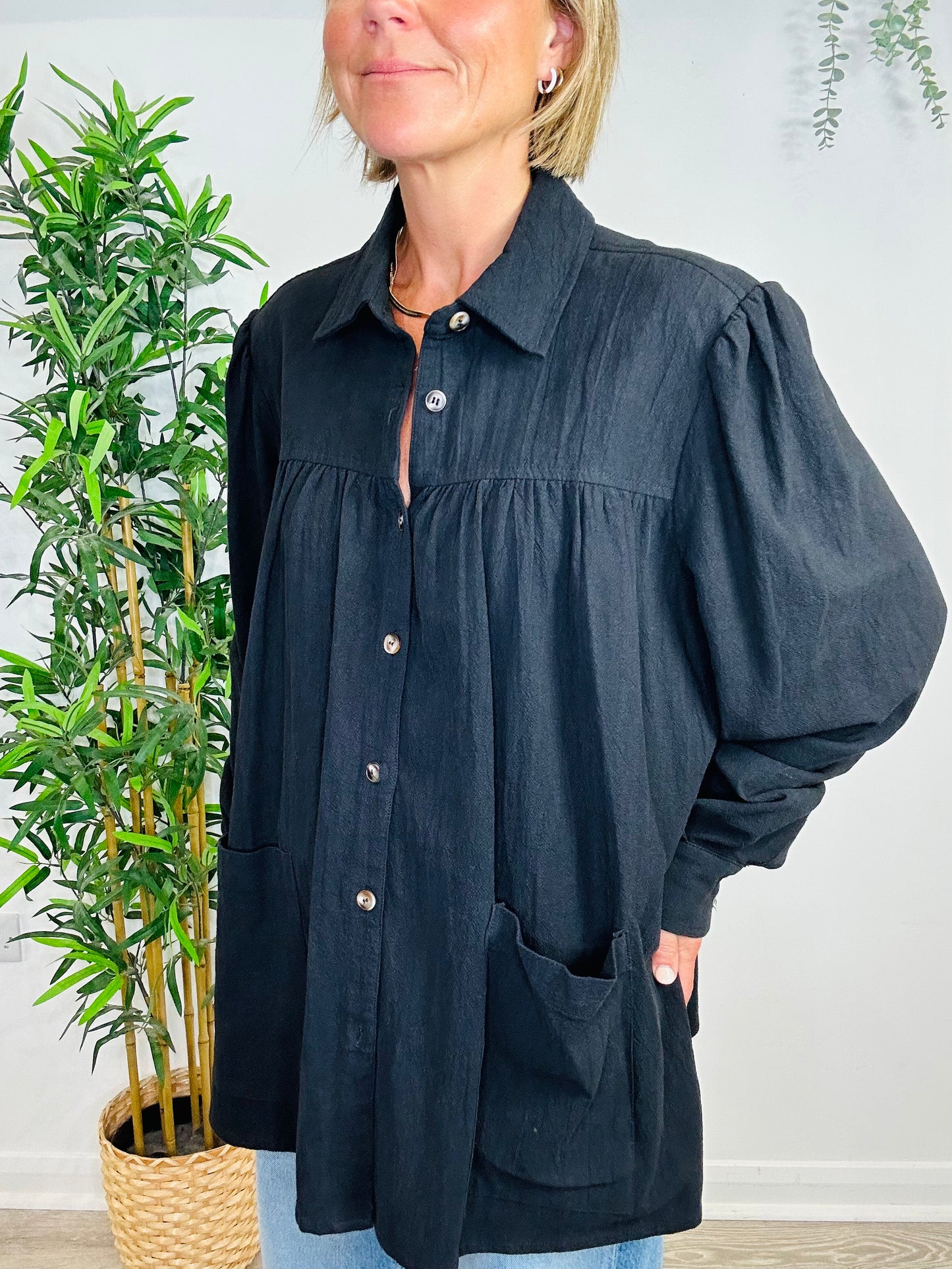 Cotton Shirt - Size 14
