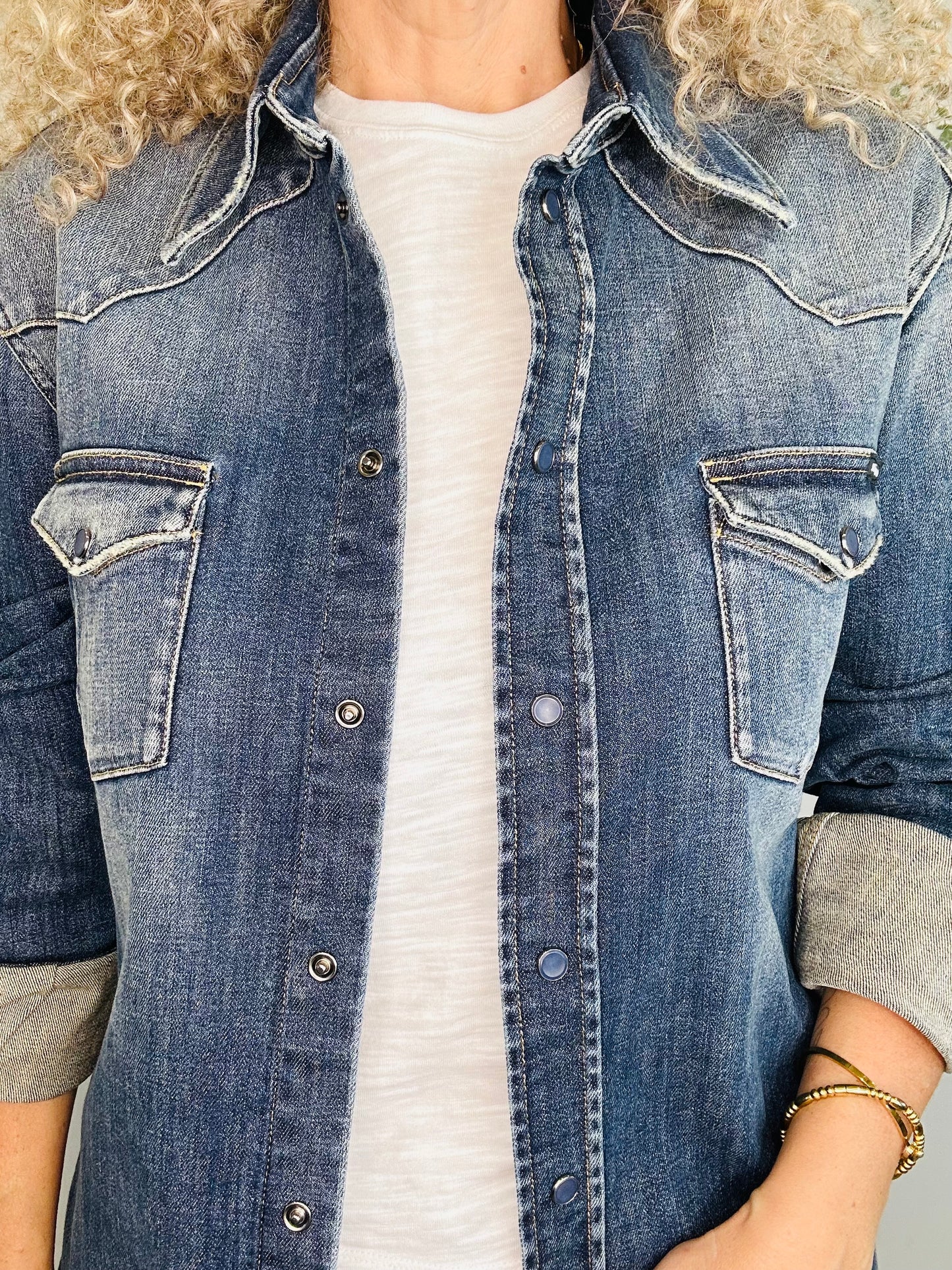 Denim Shirt - Size 42IT
