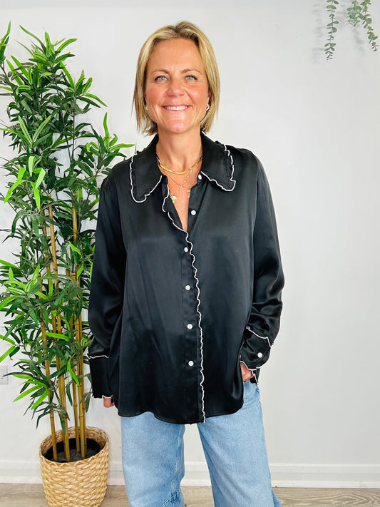 Silk Shirt - Size XL