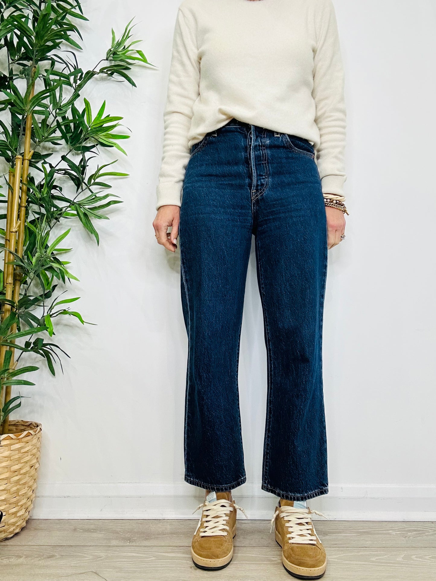 Ribcage Straight Jeans - Size 26