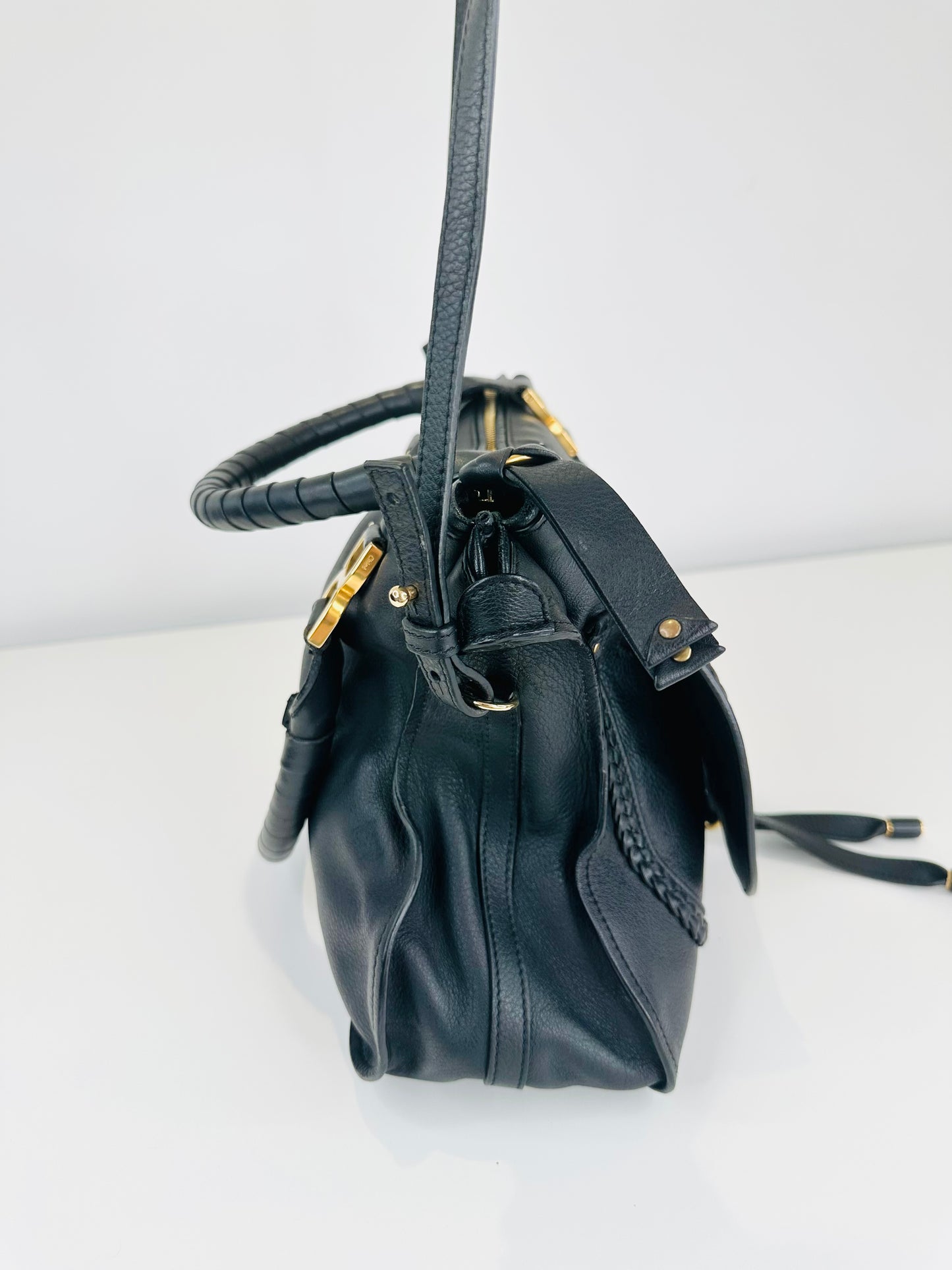 Leather Marcie Bag