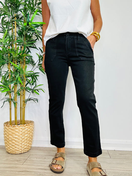 Coated Mayslie Trousers - Size 26