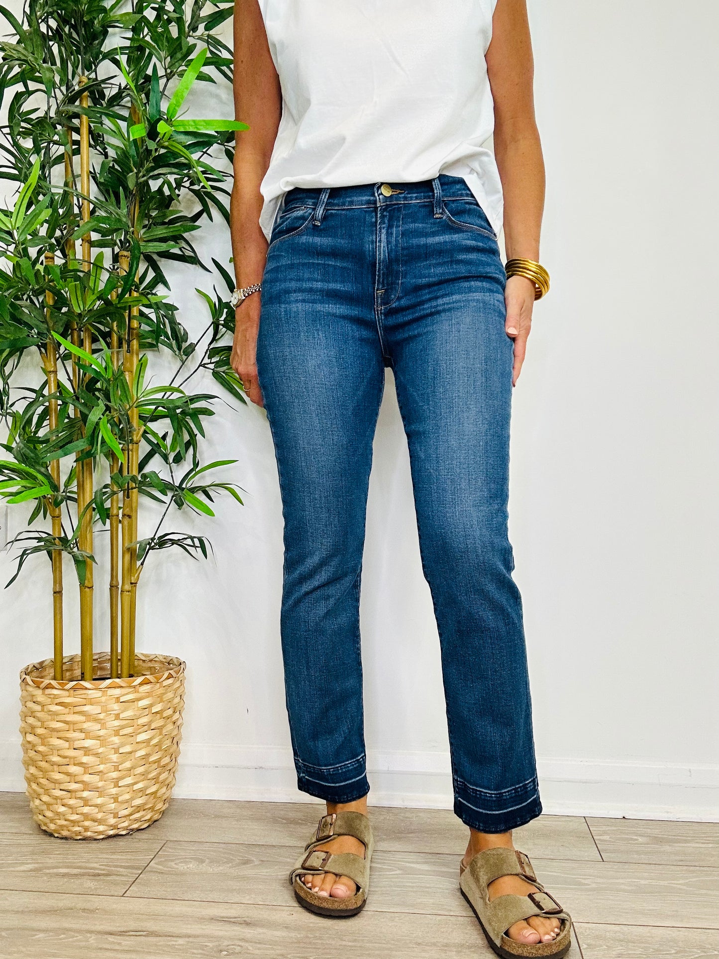 Le High Straight Jeans - Size 27
