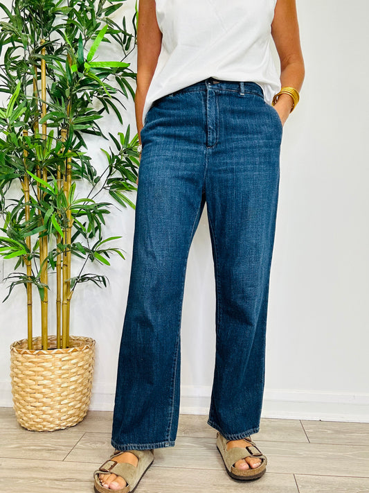 Wide Leg Jeans - Size 40