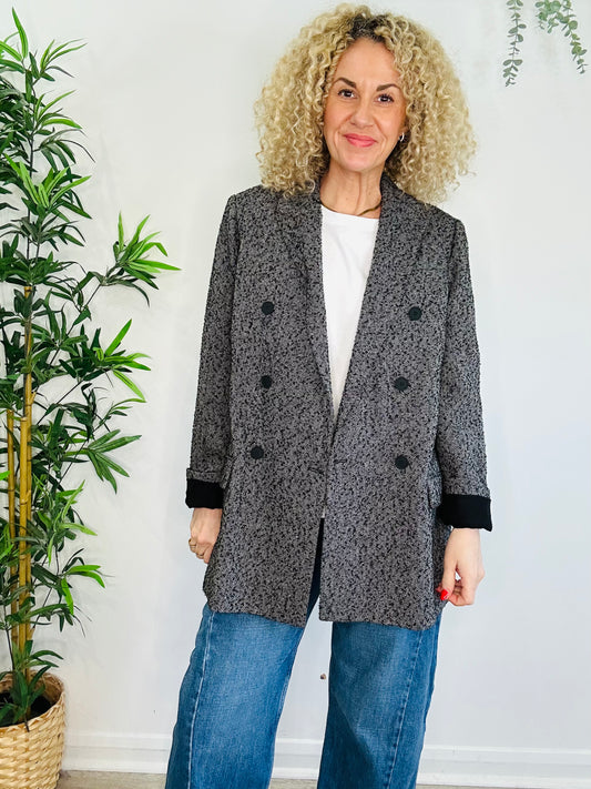 Herringbone Blazer - Size 16