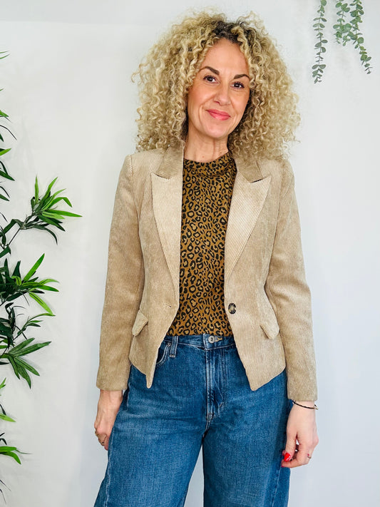 Cord Blazer - Size 34