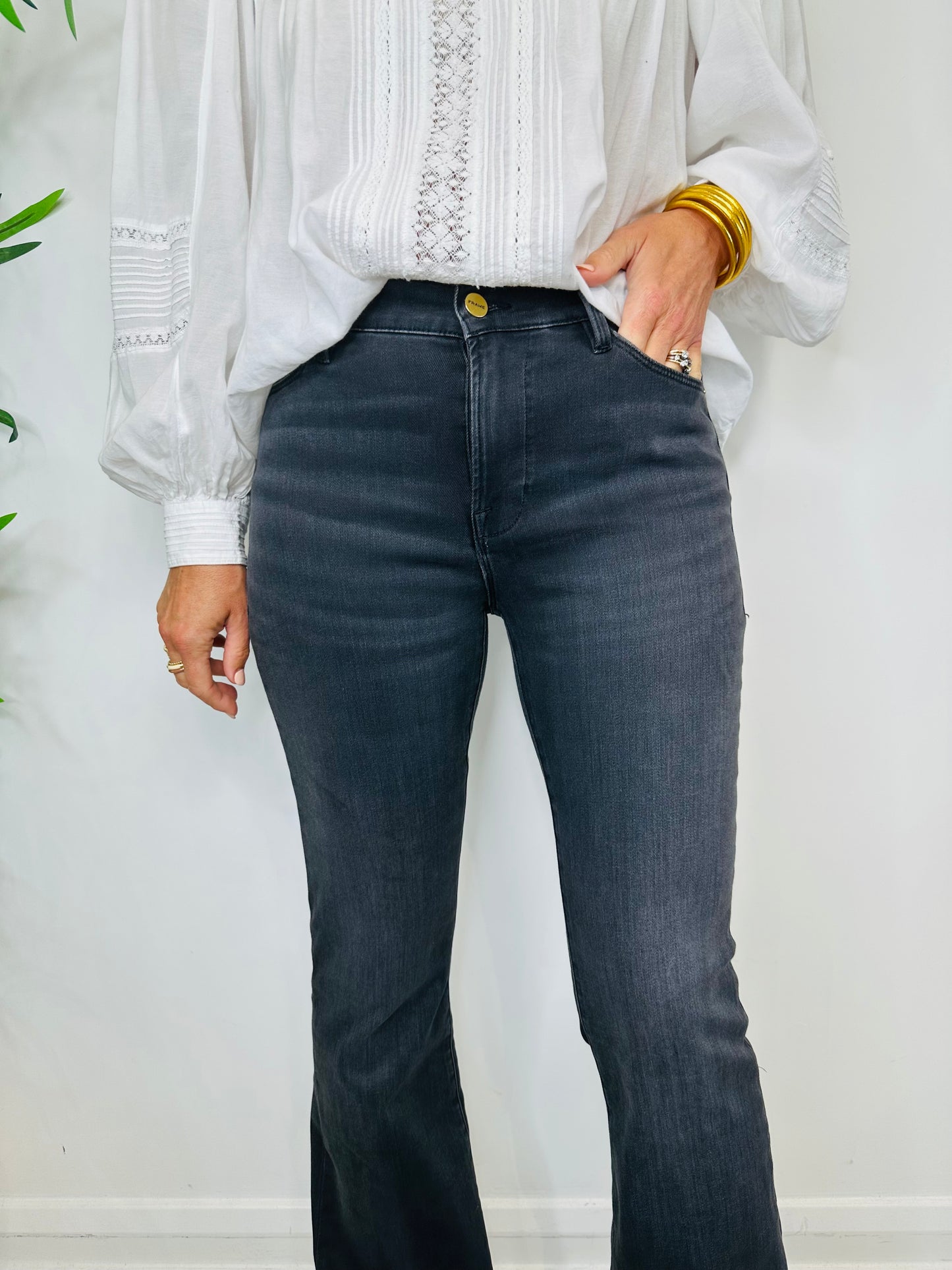 Le High Flare Jeans - Size 27