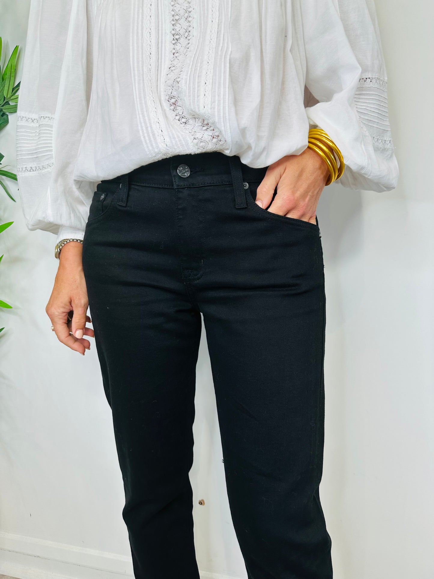 Ex Boyfriend Slim Jeans - Size 27