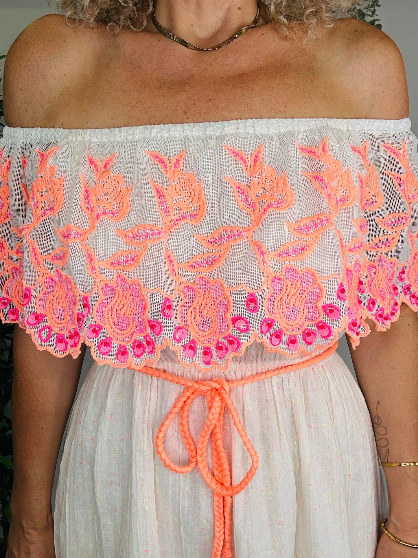 Off-Shoulder Dress - Size M/L