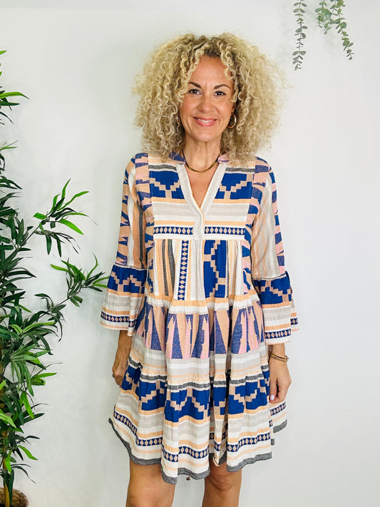 Short Cotton Dress - Size S