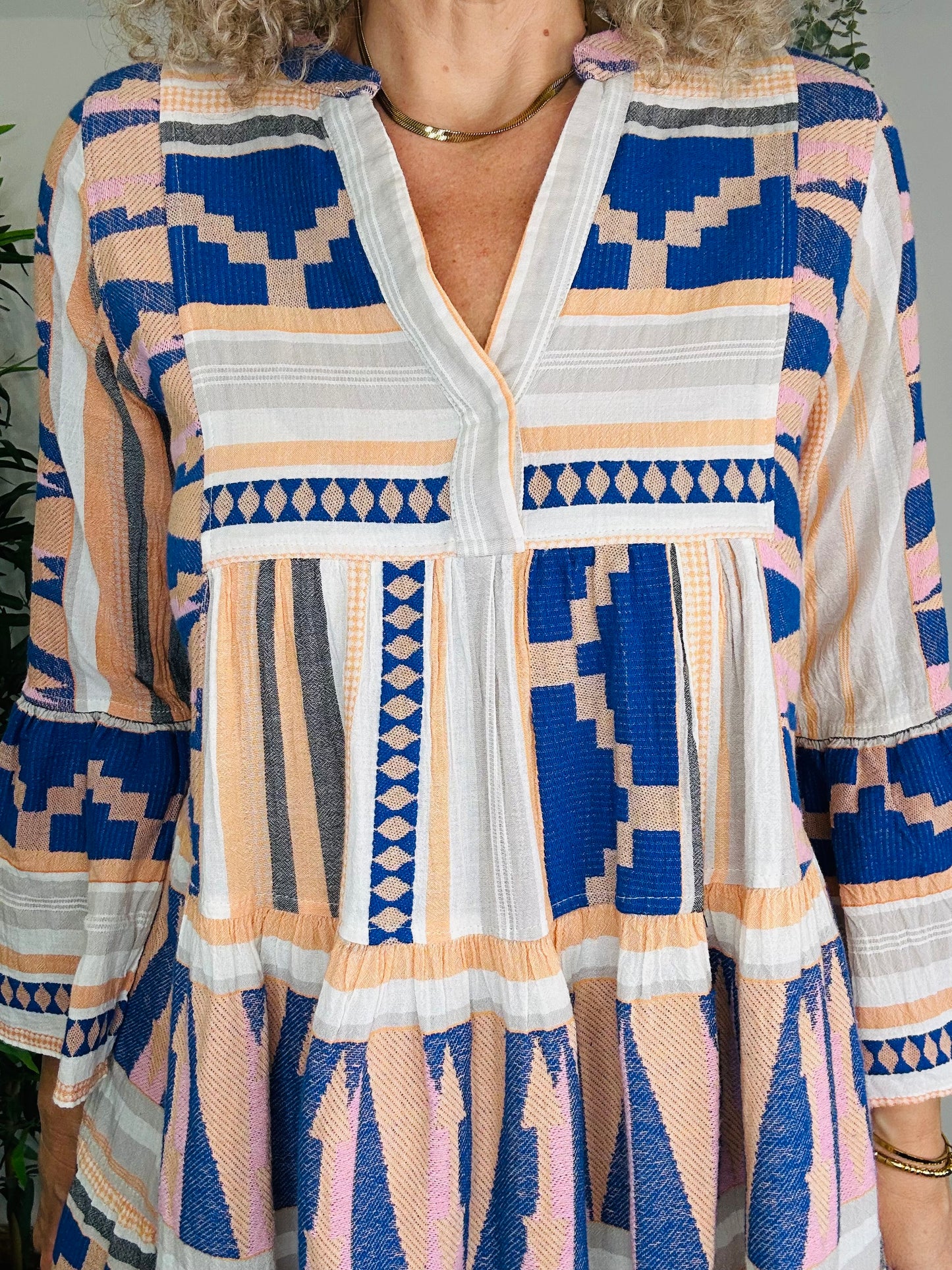 Short Cotton Dress - Size S