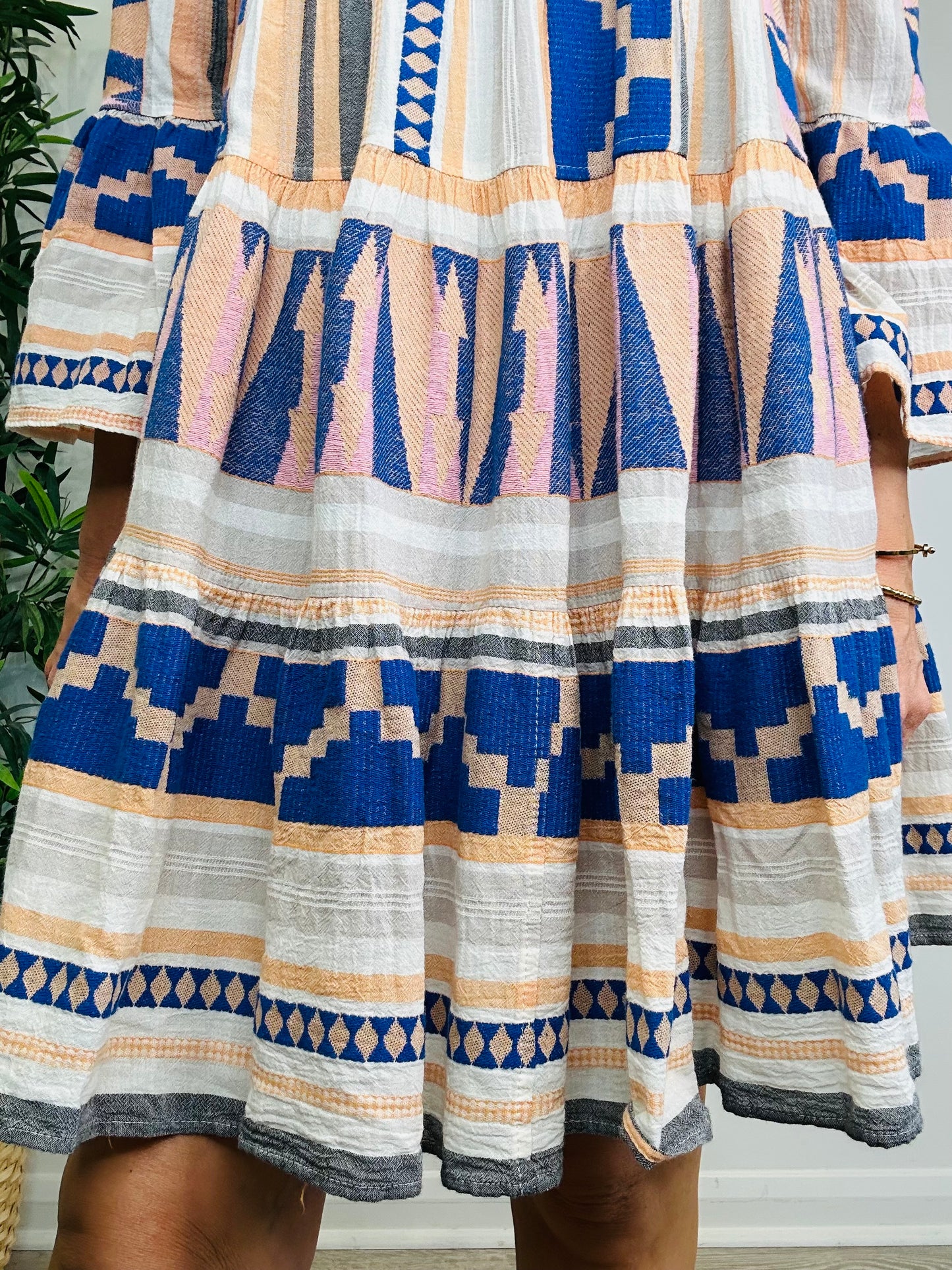 Short Cotton Dress - Size S